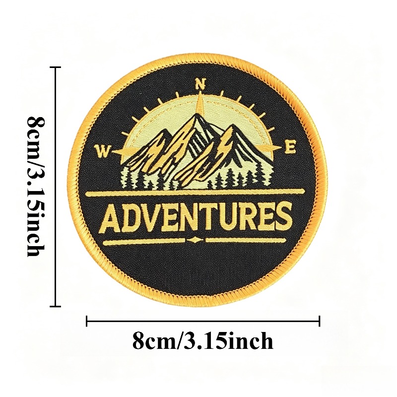Patch brodé Boussole de Montag - Outdoor Adventure With No Backpack avis et prix