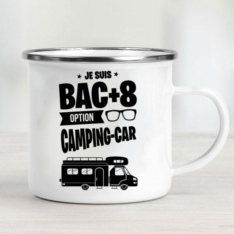 Mug en émail pour camping-car, - Outdoor Adventure Ideas avis et prix