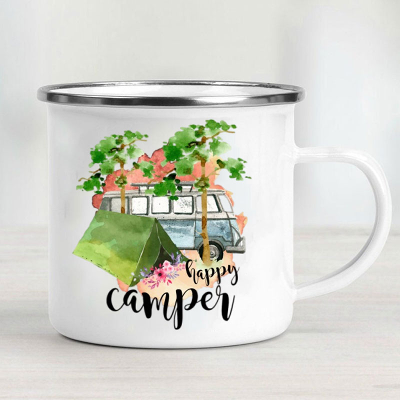 Mug en émail pour camping-car, - Outdoor Adventure Ideas avis et prix